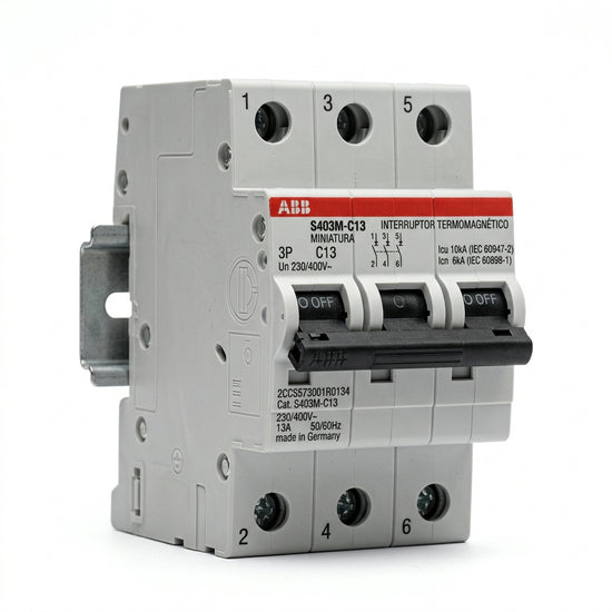 ABB 2CCS573001R0134 INTERRUPTORES TERMOMAGNETICOS MINIATURA RIEL DIN