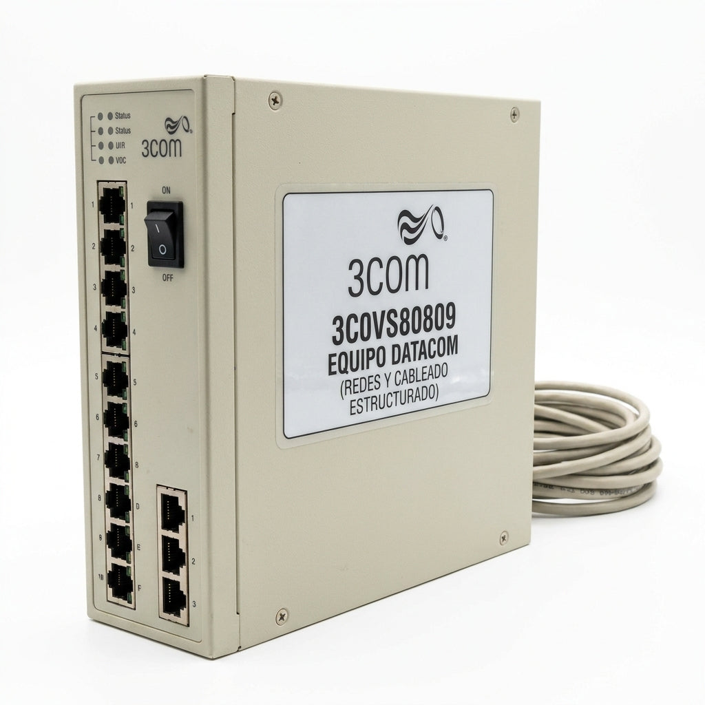 3COM 3C0VS80809 EQUIPO DATACOM (REDES Y CABLEADO ESTRUCTURADO)