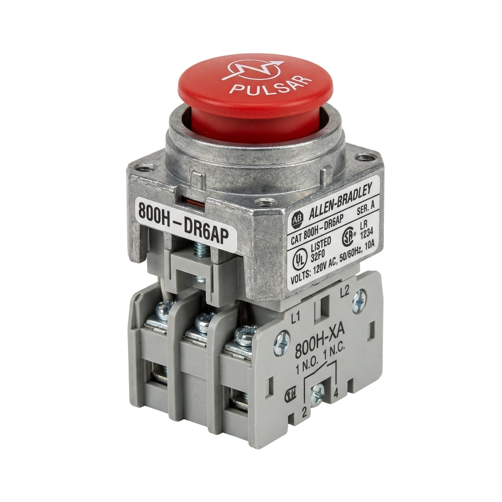ALLEN-BRADLEY 800H-DR6AP BOTONES PULSADORES BOTONERAS Y ACCESORIOS
