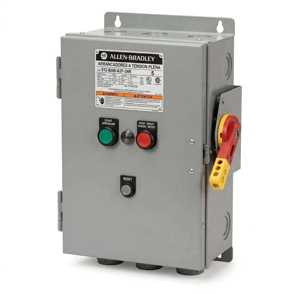 ALLEN-BRADLEY 512-BAB-A2F-24R ARRANCADORES A TENSION PLENA
