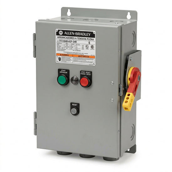 ALLEN-BRADLEY 512-BAB-A2F-24R ARRANCADORES A TENSION PLENA