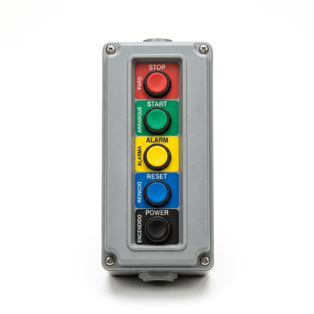 ALLEN-BRADLEY 800EM-ALH5 BOTONES PULSADORES BOTONERAS