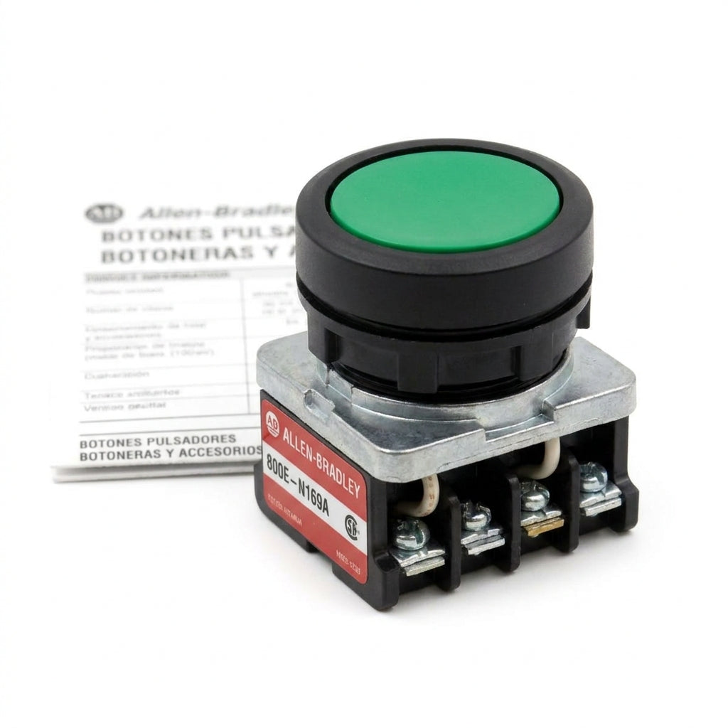 ALLEN-BRADLEY 800E-N169A BOTONES PULSADORES BOTONERAS Y ACCESORIOS