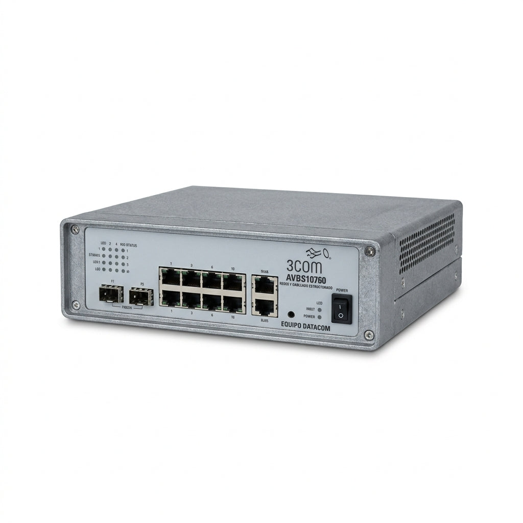 3COM AVBS10760 EQUIPO DATACOM (REDES Y CABLEADO ESTRUCTURADO)