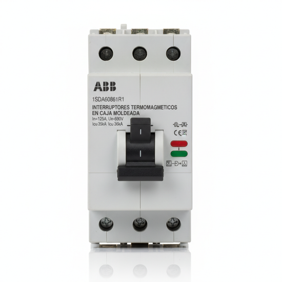 ABB 1SDA060861R1 INTERRUPTORES TERMOMAGNETICOS EN CAJA MOLDEADA