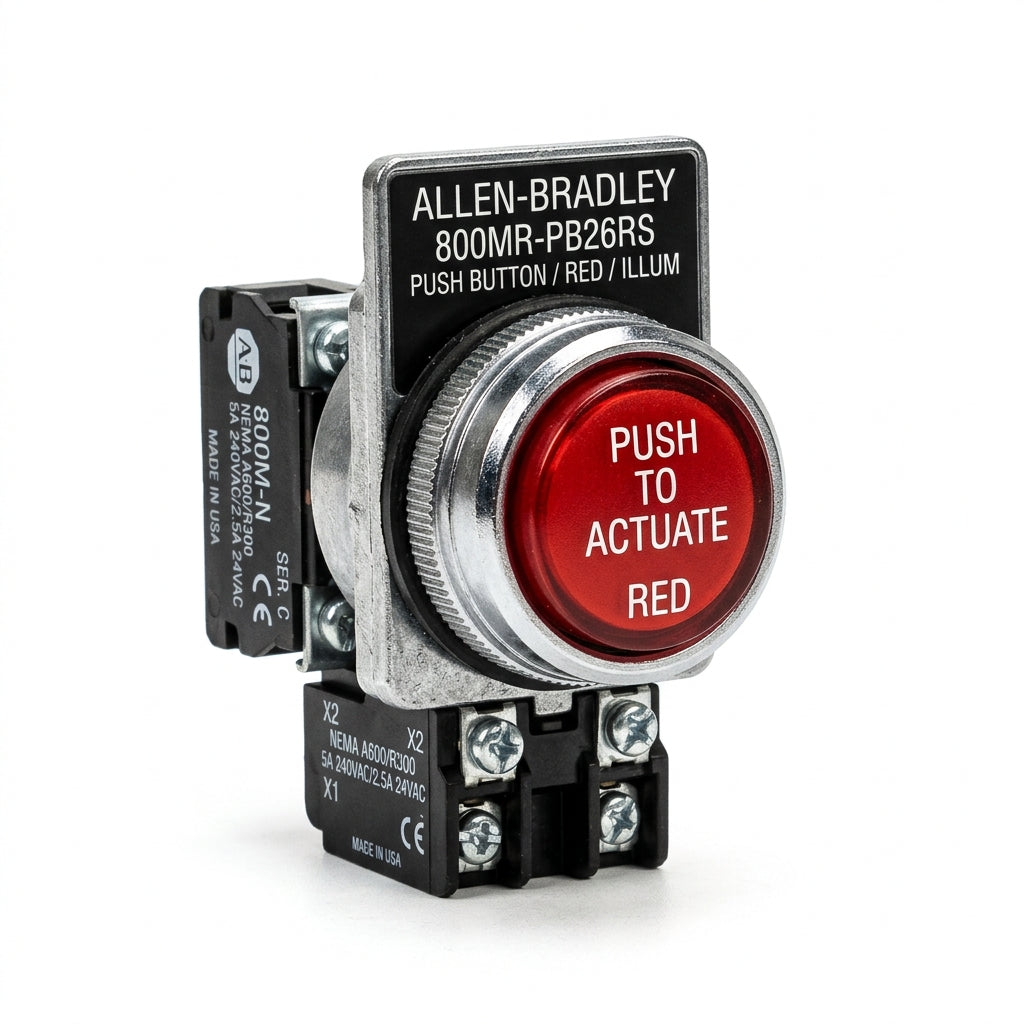 ALLEN-BRADLEY 800MR-PB26RS BOTONES PULSADORES BOTONERAS Y ACCESORIOS