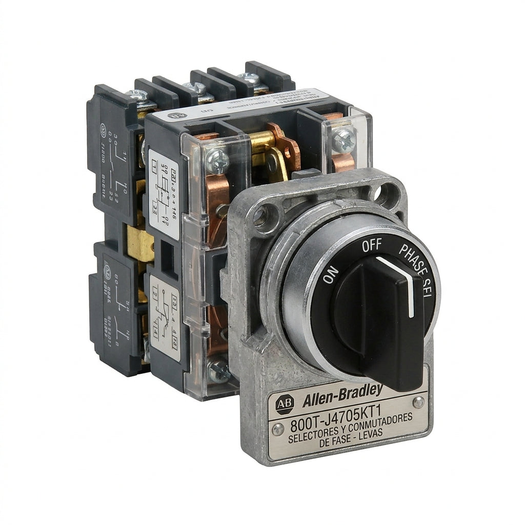 ALLEN-BRADLEY 800T-J4705KT1 SELECTORES Y CONMUTADORES DE FASE - LEVAS