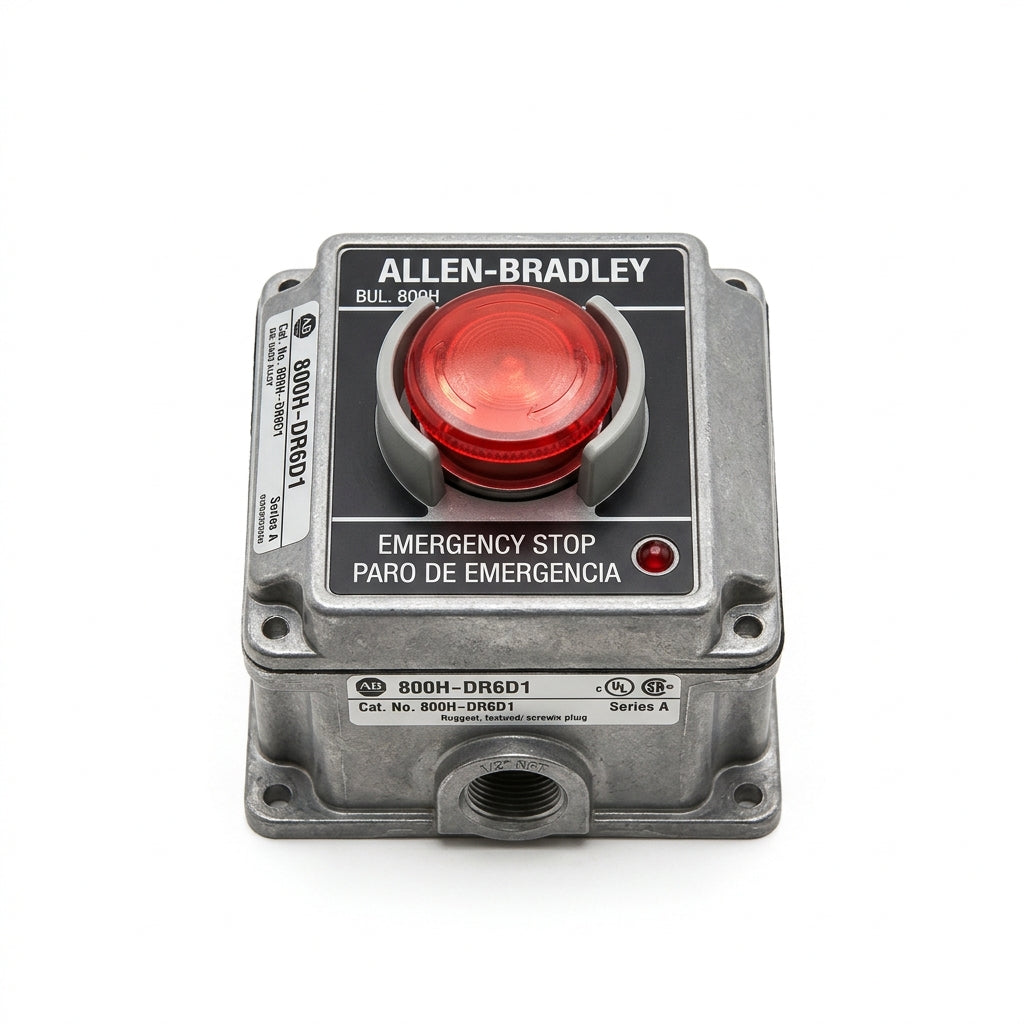 ALLEN-BRADLEY 800H-DR6D1 BOTONES PULSADORES BOTONERAS Y ACCESORIOS