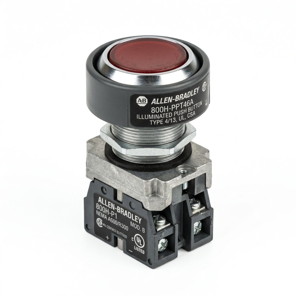ALLEN-BRADLEY 800H-PPT46A BOTONES PULSADORES BOTONERAS Y ACCESORIOS