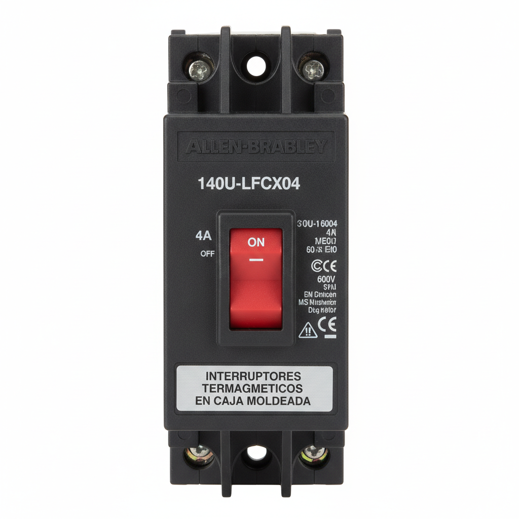 ALLEN-BRADLEY 140U-LFCX04 INTERRUPTORES TERMOMAGNETICOS EN CAJA MOLDEADA