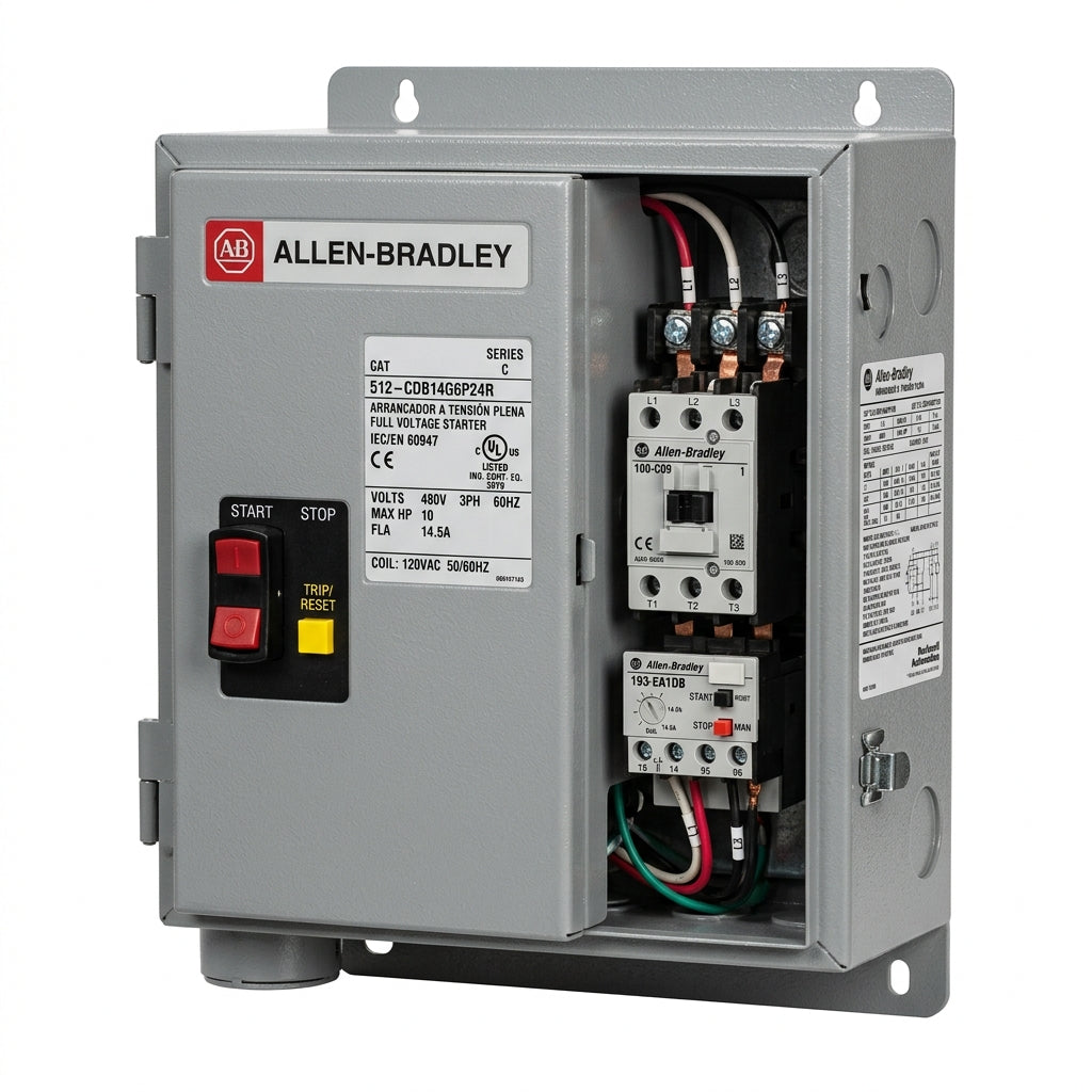 ALLEN-BRADLEY 512-CDB14G6P24R ARRANCADORES A TENSION PLENA