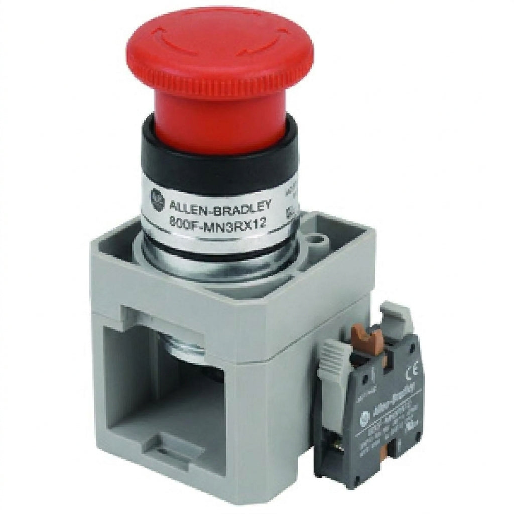 ALLEN-BRADLEY 800F-MN3RX12 BOTONES PULSADORES BOTONERAS Y ACCESORIOS