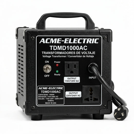 ACME-ELECTRIC TDMD1000AC TRANSFORMADORES DE VOLTAJE