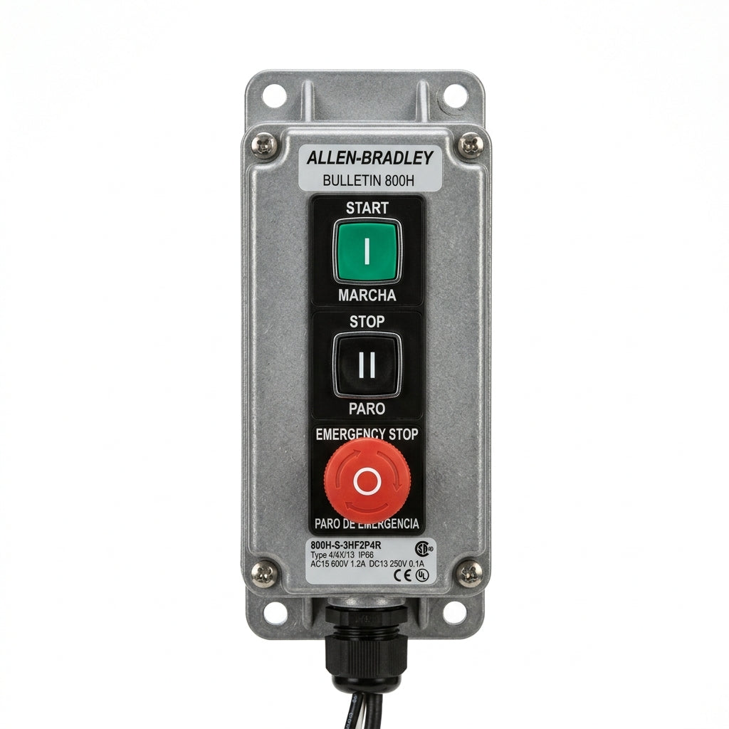 ALLEN-BRADLEY 800H-S-3HF2P4R BOTONES PULSADORES BOTONERAS Y ACCESORIOS
