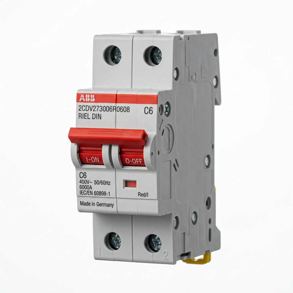 ABB 2CDV273006R0608 INTERRUPTORES TERMOMAGNETICOS MINIATURA RIEL DIN