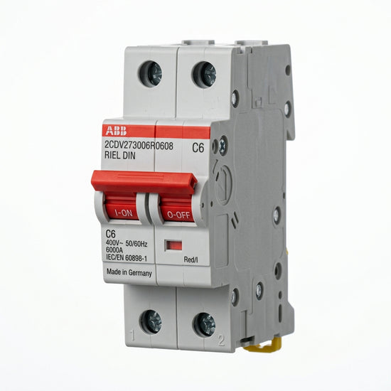 ABB 2CDV273006R0608 INTERRUPTORES TERMOMAGNETICOS MINIATURA RIEL DIN