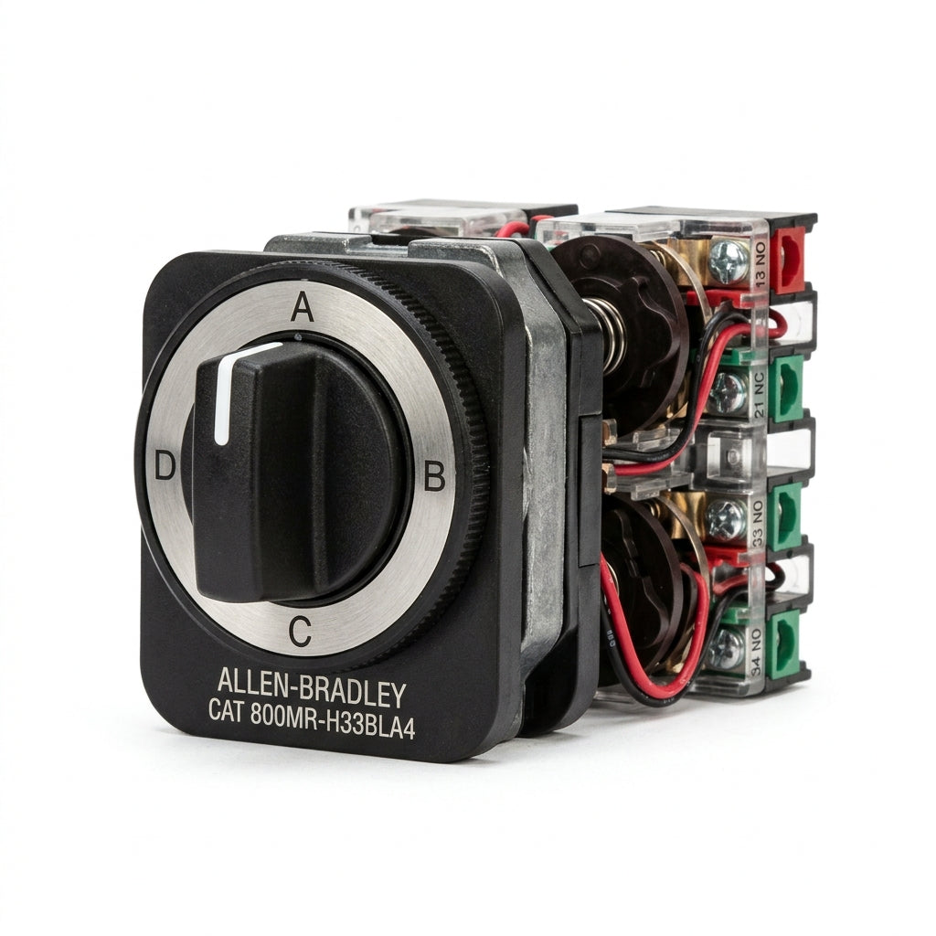 ALLEN-BRADLEY 800MR-H33BLA4 SELECTORES Y CONMUTADORES DE FASE - LEVAS