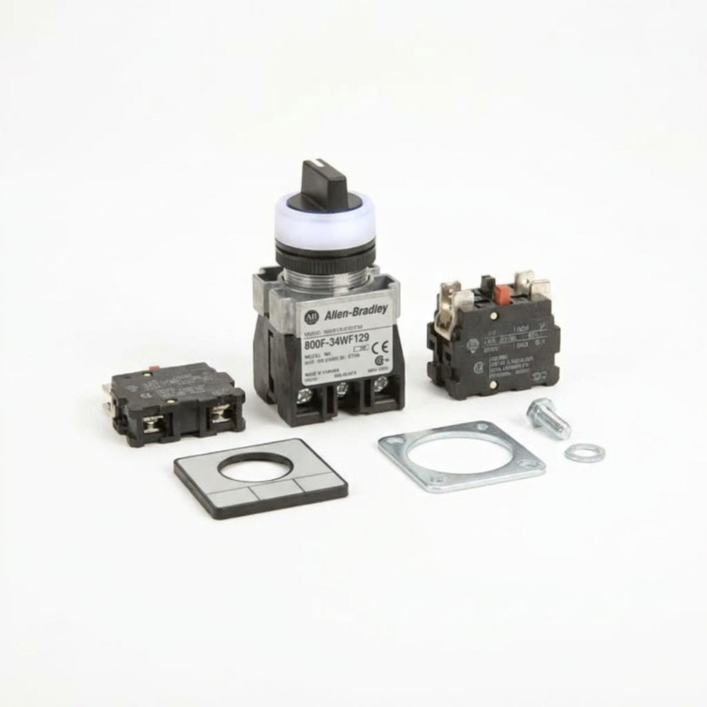 ALLEN-BRADLEY 800F-34WF129 BOTONES PULSADORES BOTONERAS Y ACCESORIOS
