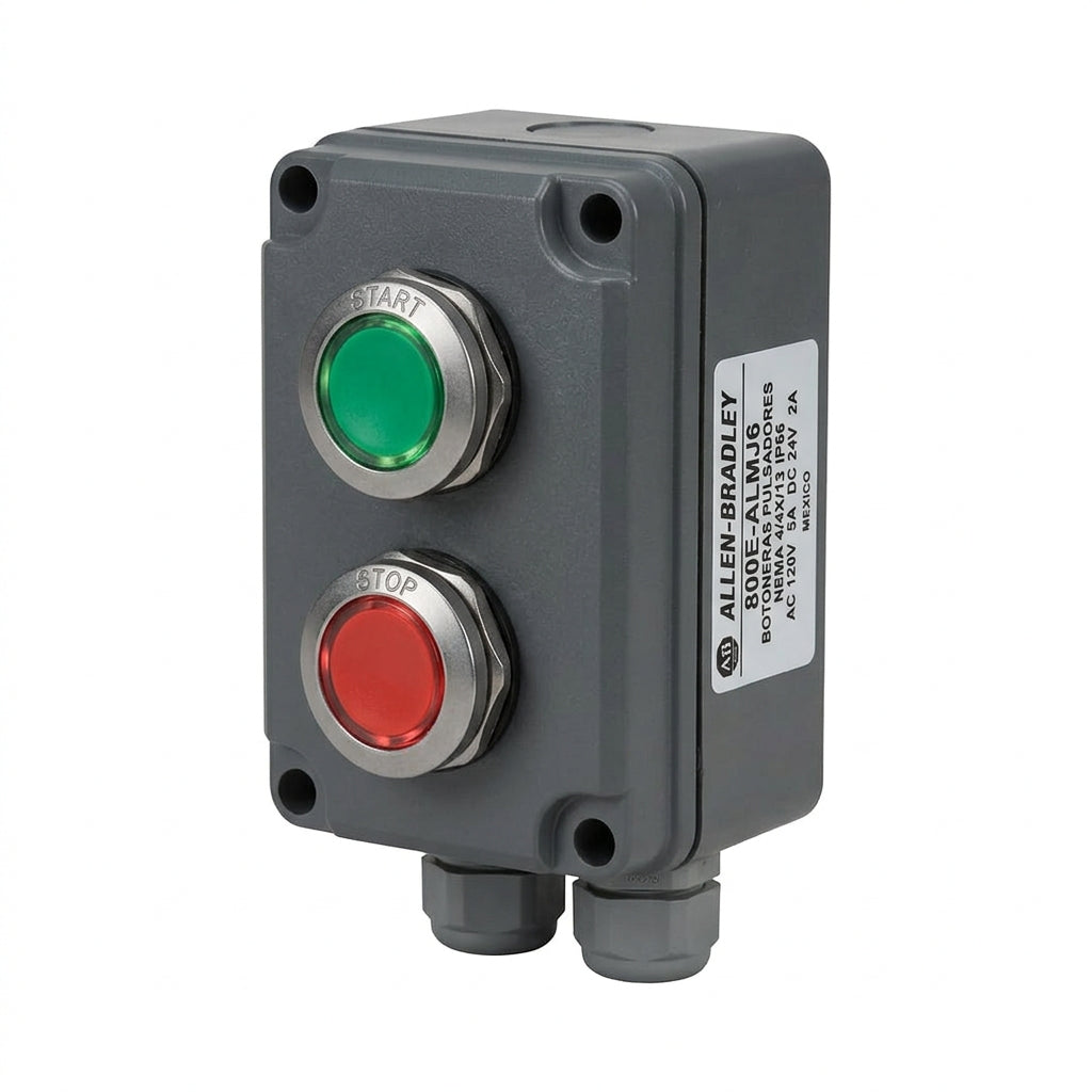 ALLEN-BRADLEY 800E-ALMJ6 BOTONES PULSADORES BOTONERAS