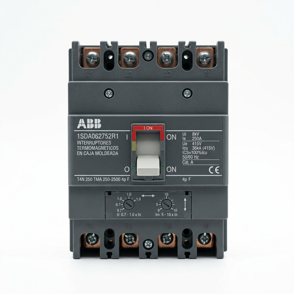 ABB 1SDA062752R1 INTERRUPTORES TERMOMAGNETICOS EN CAJA MOLDEADA