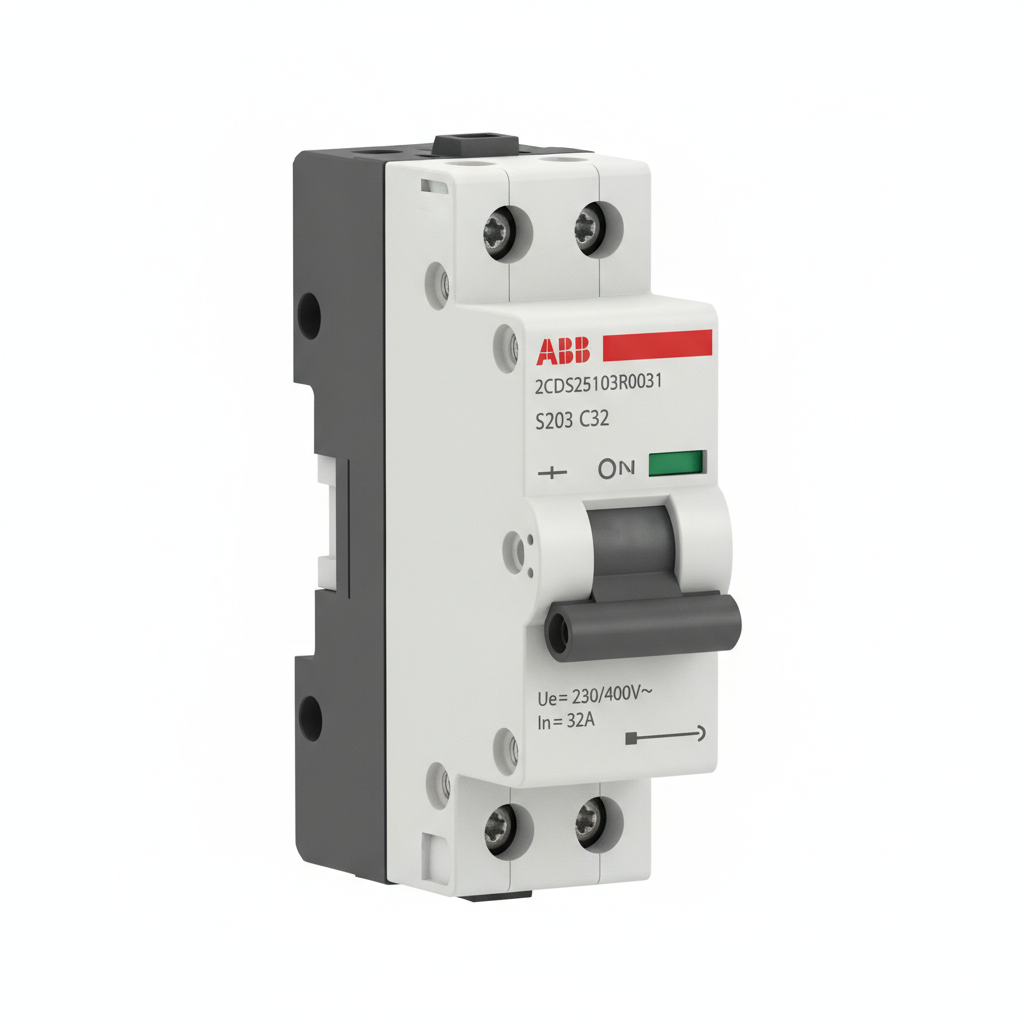 ABB 2CDS253103R0031 INTERRUPTORES TERMOMAGNETICOS MINIATURA RIEL DIN