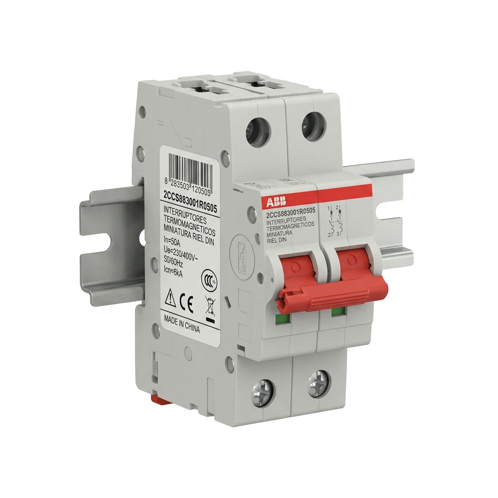 ABB 2CCS883001R0505 INTERRUPTORES TERMOMAGNETICOS MINIATURA RIEL DIN