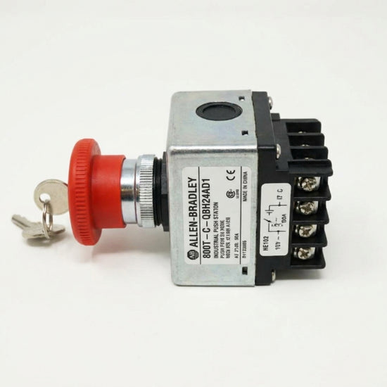 ALLEN-BRADLEY 800T-C-QBH24AD1 BOTONES PULSADORES BOTONERAS Y ACCESORIOS