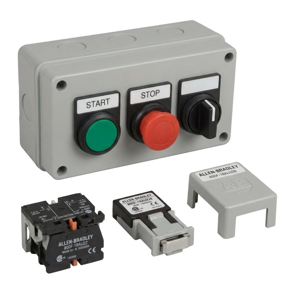 ALLEN-BRADLEY 800F-18AU228 BOTONES PULSADORES BOTONERAS Y ACCESORIOS
