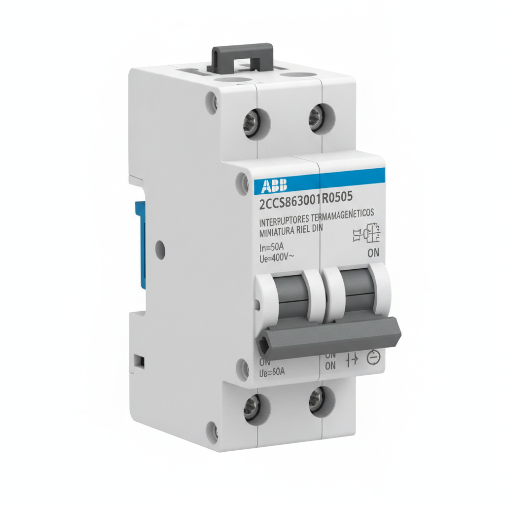 ABB 2CCS863001R0505 INTERRUPTORES TERMOMAGNETICOS MINIATURA RIEL DIN