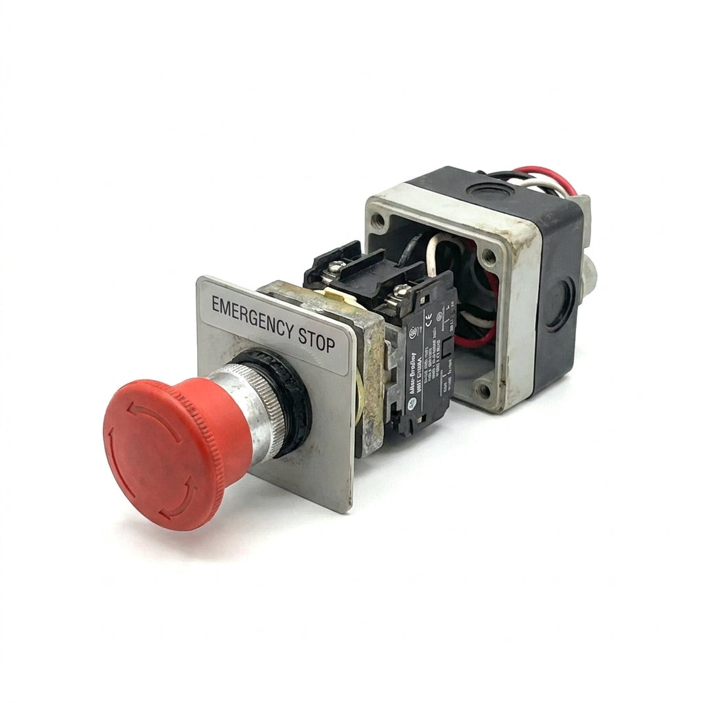 ALLEN-BRADLEY 800T-E12M6A BOTONES PULSADORES BOTONERAS Y ACCESORIOS