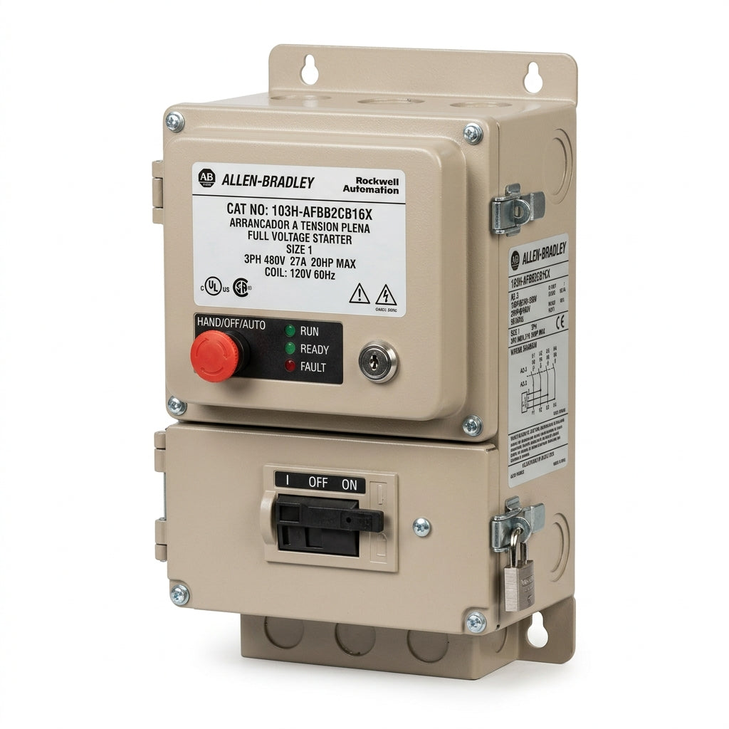 ALLEN-BRADLEY 103H-AFBB2CB16X ARRANCADORES A TENSION PLENA