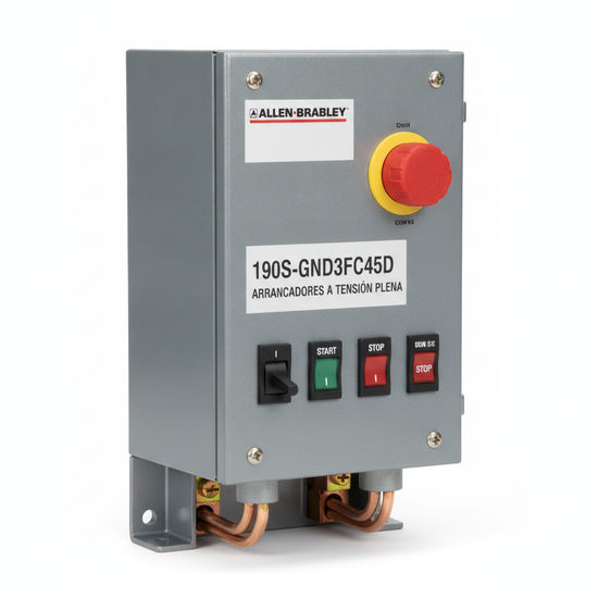 ALLEN-BRADLEY 190S-GND3FC45D ARRANCADORES A TENSION PLENA