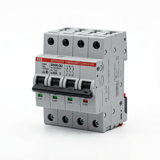 ABB 2CCS864001R0631 INTERRUPTORES TERMOMAGNETICOS MINIATURA RIEL DIN