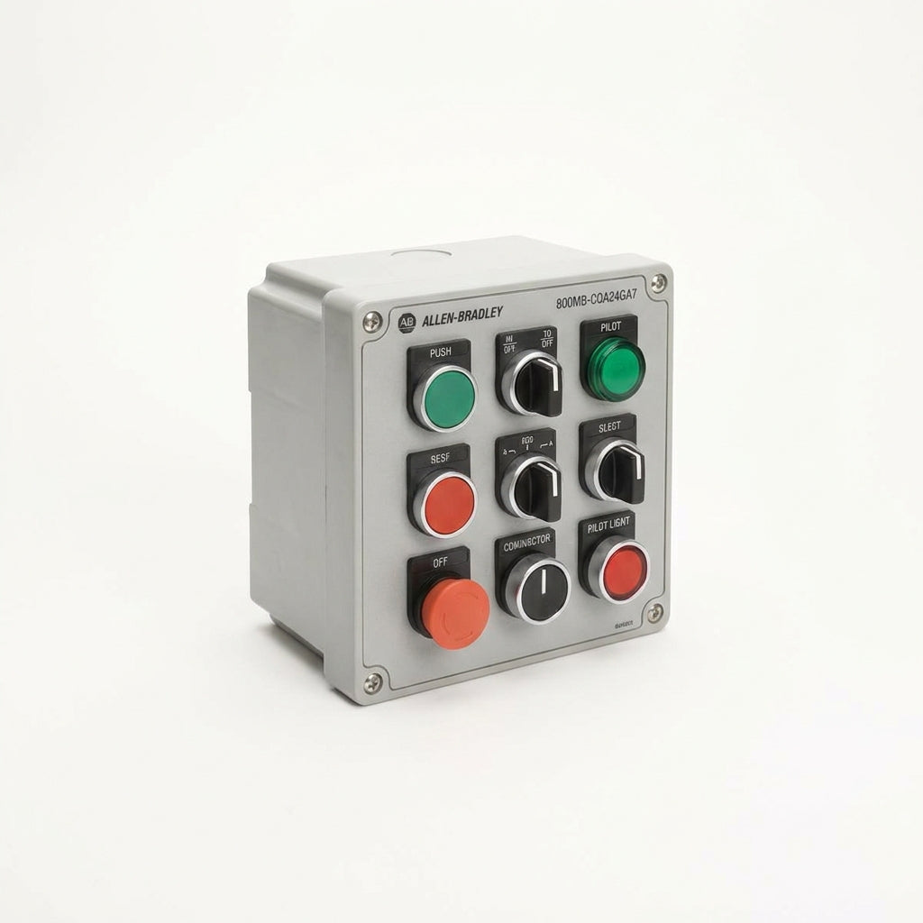 ALLEN-BRADLEY 800MB-CQA24GA7 BOTONES PULSADORES BOTONERAS Y ACCESORIOS