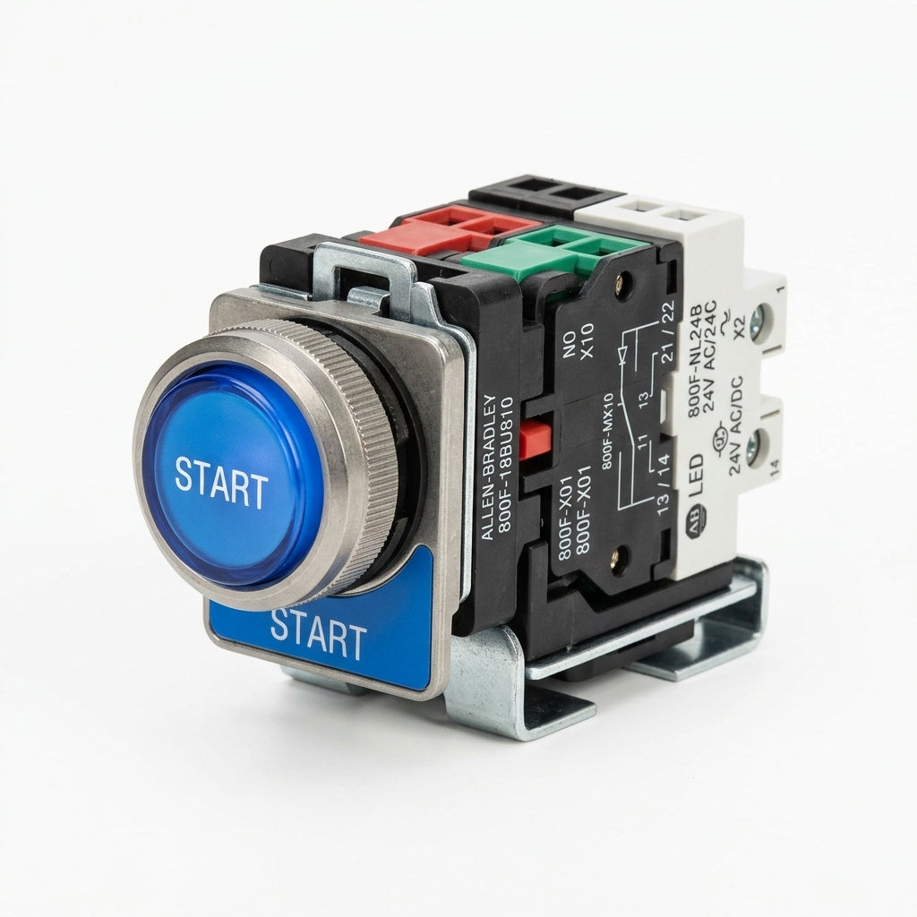 ALLEN-BRADLEY 800F-18BU810 BOTONES PULSADORES BOTONERAS Y ACCESORIOS