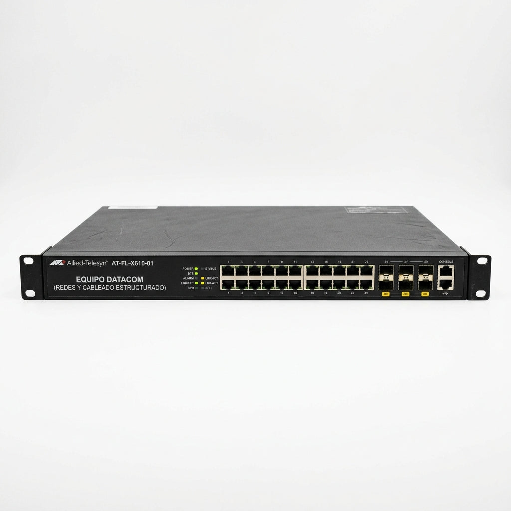ALLIED-TELESYN AT-FL-X610-01 EQUIPO DATACOM (REDES Y CABLEADO ESTRUCTURADO)