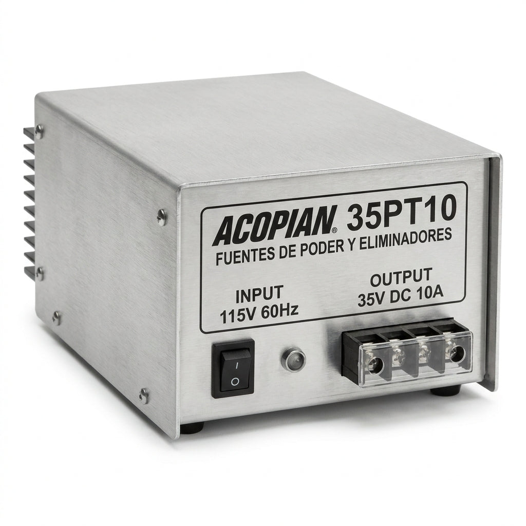 ACOPIAN 35PT10 FUENTES DE PODER Y ELIMINADORES