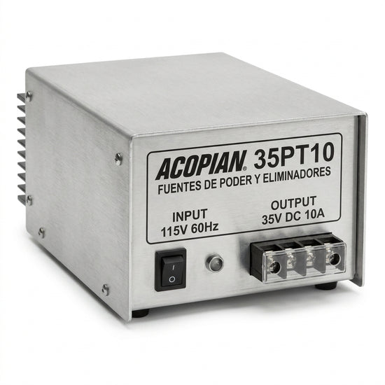ACOPIAN 35PT10 FUENTES DE PODER Y ELIMINADORES