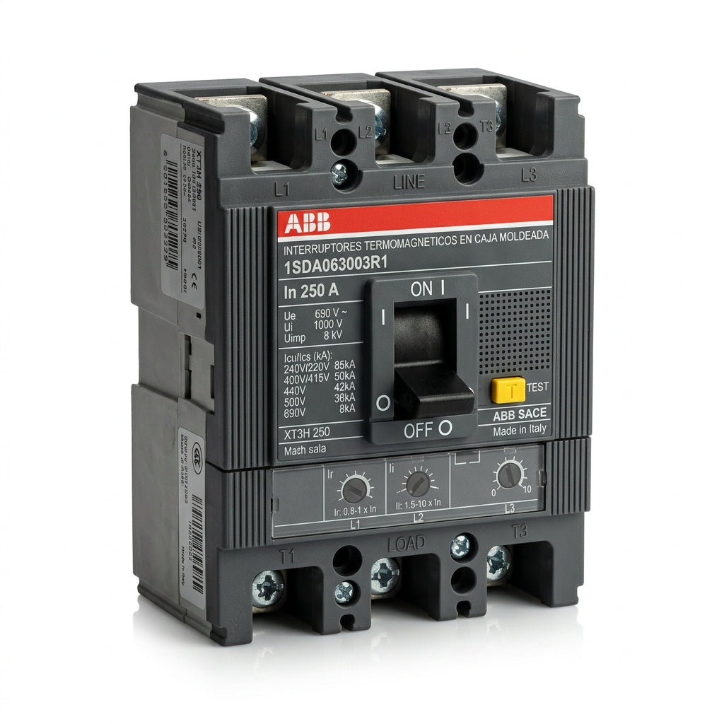 ABB 1SDA063003R1 INTERRUPTORES TERMOMAGNETICOS EN CAJA MOLDEADA