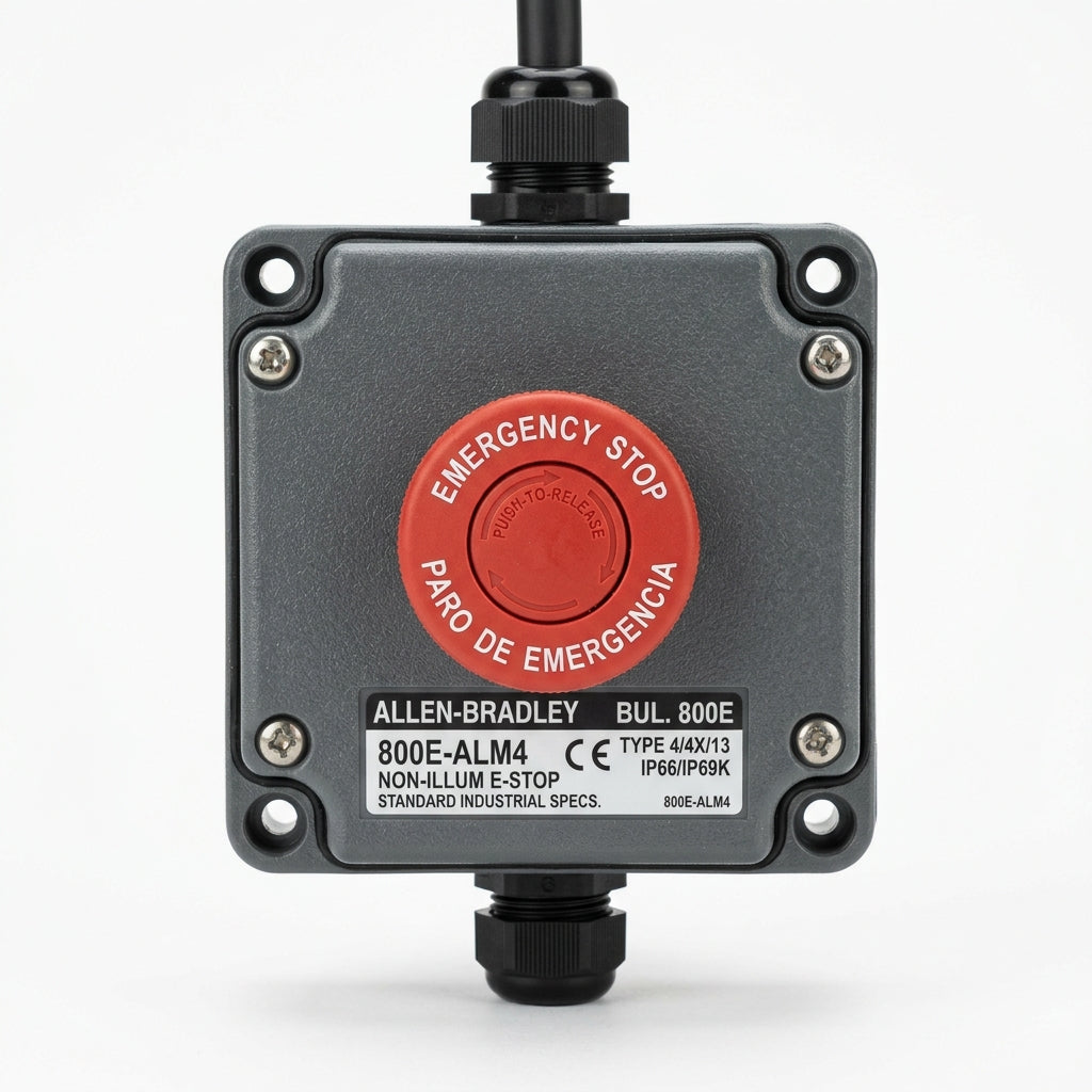 ALLEN-BRADLEY 800E-ALM4 BOTONES PULSADORES BOTONERAS