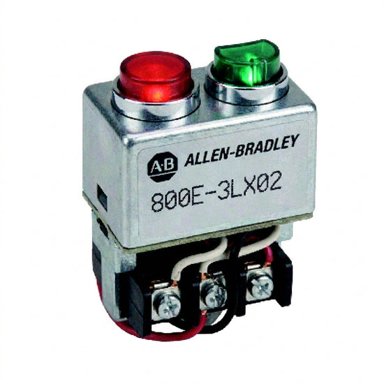 ALLEN-BRADLEY 800E-3LX02 BOTONES PULSADORES BOTONERAS