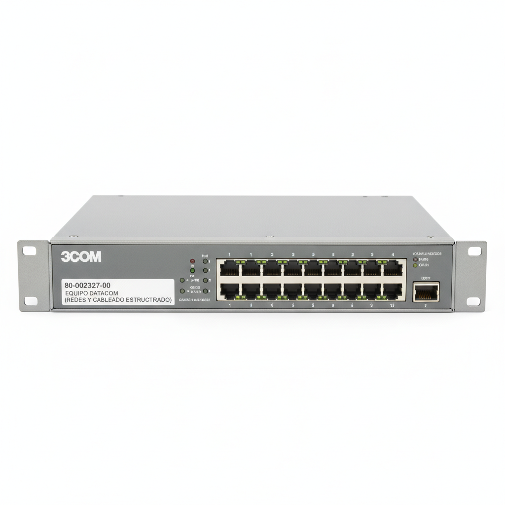 3COM 80-002327-00 EQUIPO DATACOM (REDES Y CABLEADO ESTRUCTURADO)