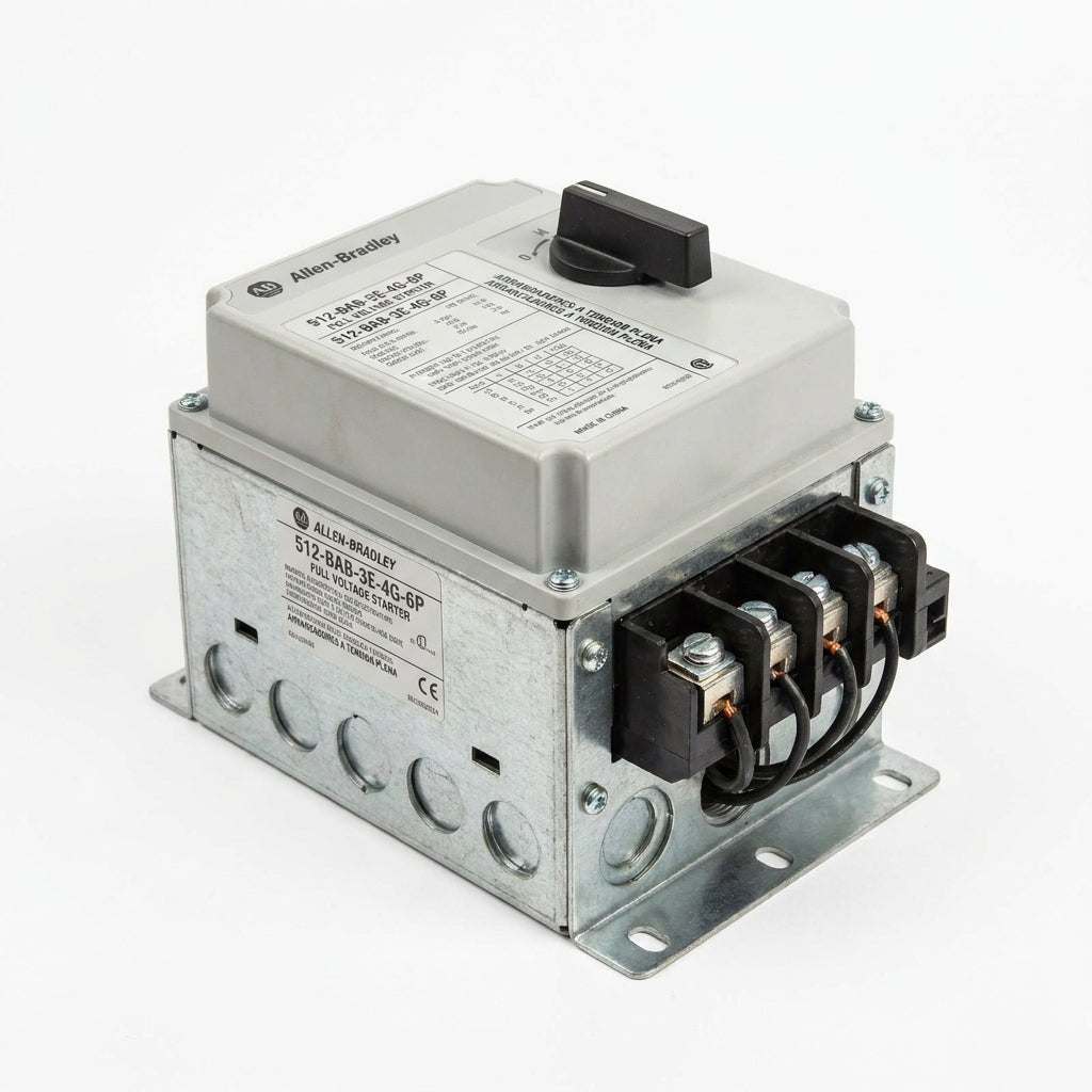 ALLEN-BRADLEY 512-BAB-3E-4G-6P ARRANCADORES A TENSION PLENA