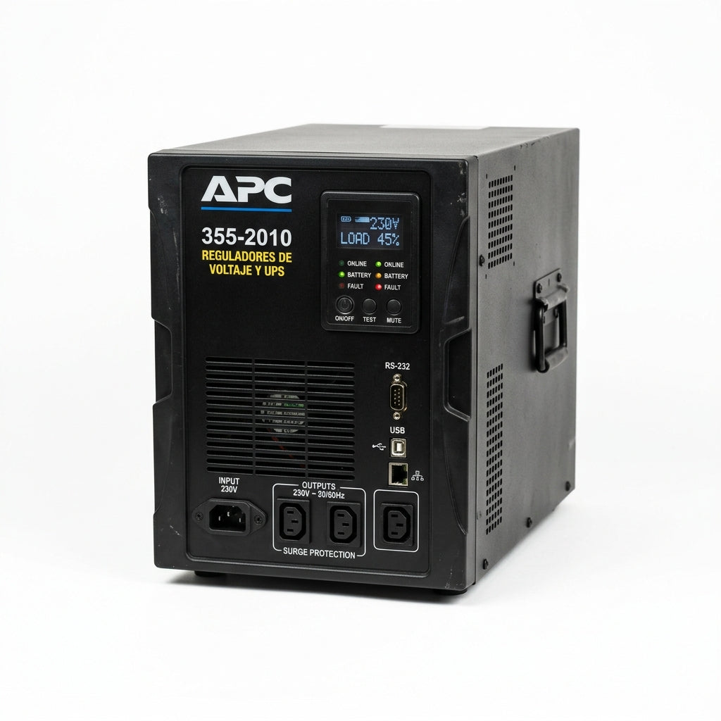 APC 355-2010 REGULADORES DE VOLTAJE Y UPS