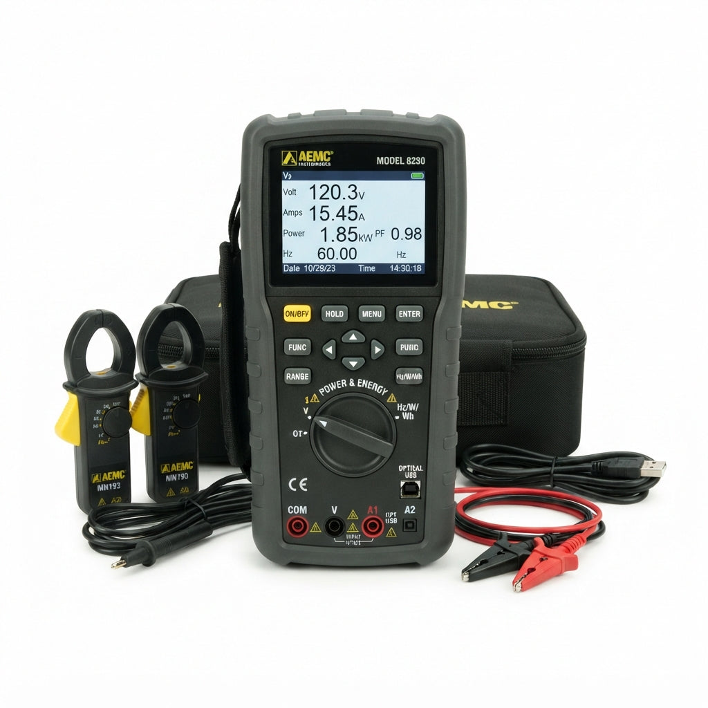 AEMC 8230WMN193BK MULTIMETROS Y EQUIPOS DE MEDICION