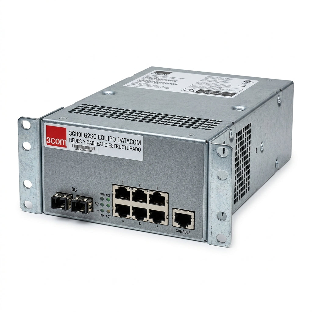 3COM 3CB9LG2SC EQUIPO DATACOM (REDES Y CABLEADO ESTRUCTURADO)