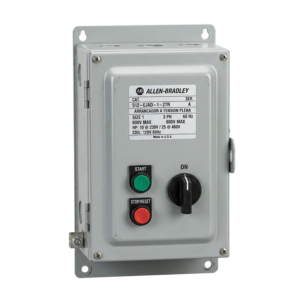 ALLEN-BRADLEY 512-EJAD-1-27R ARRANCADORES A TENSION PLENA