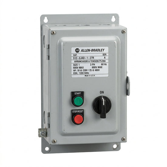 ALLEN-BRADLEY 512-EJAD-1-27R ARRANCADORES A TENSION PLENA