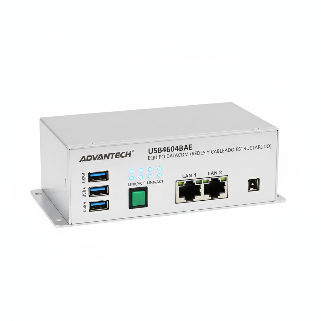 ADVANTECH USB4604BAE EQUIPO DATACOM (REDES Y CABLEADO ESTRUCTURADO)