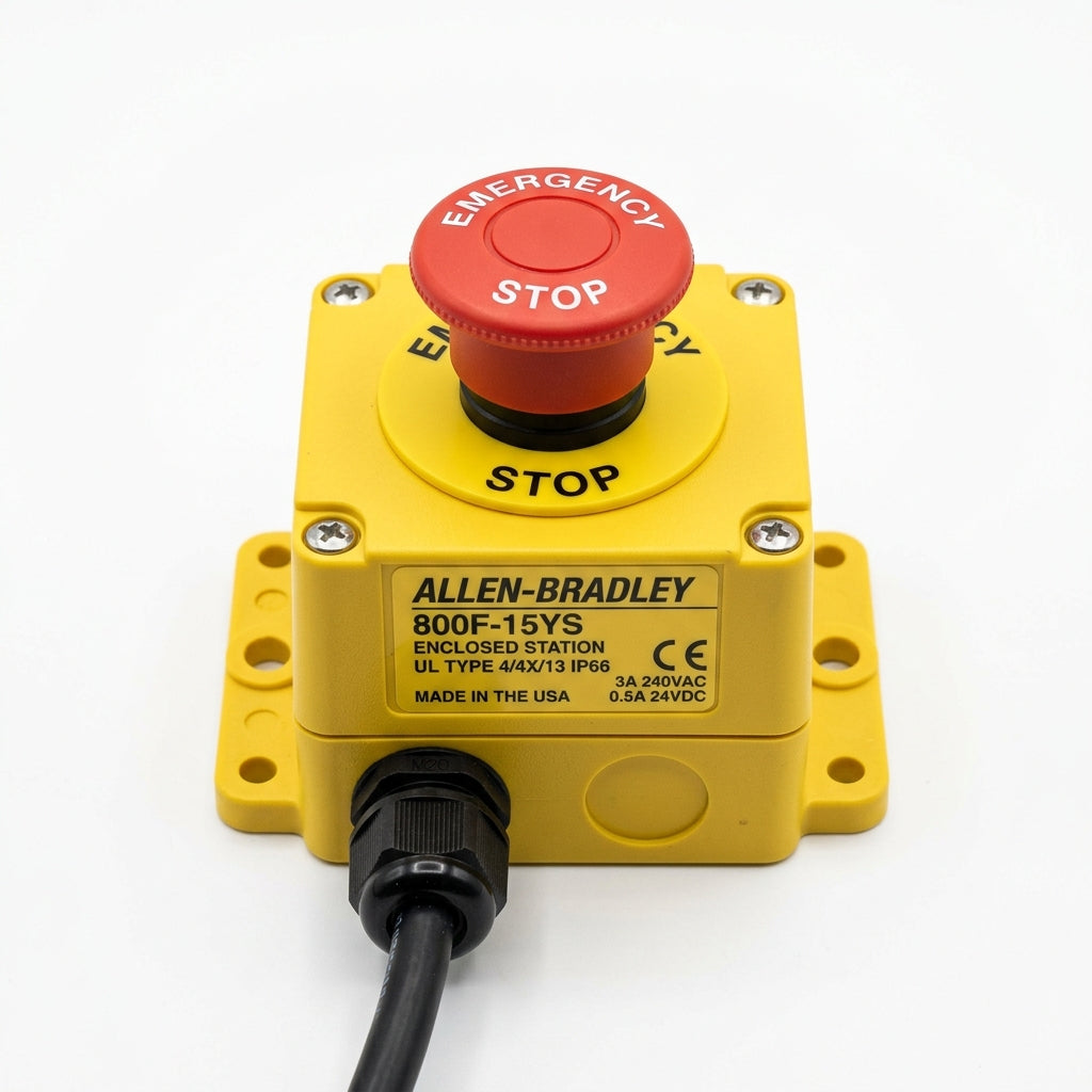ALLEN-BRADLEY 800F-15YS BOTONES PULSADORES BOTONERAS Y ACCESORIOS
